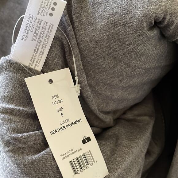 Three Dots Women's Grey Knit  Quilted Chevron Jacket Size Small Nwt - Picture 6 of 9